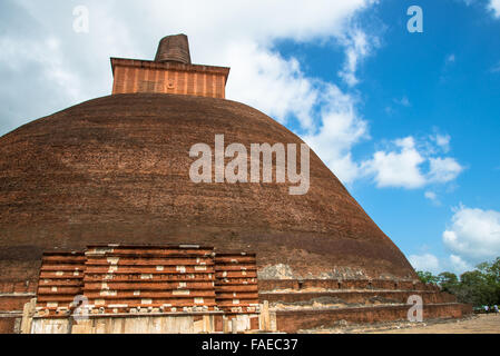 riesige Jethavana Stupa in Anaradhapura Sri lanka Stockfoto