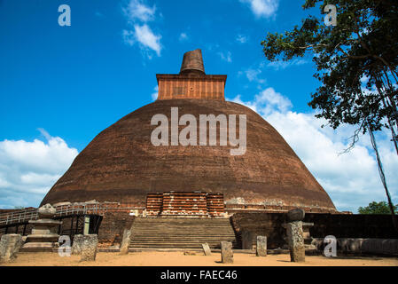 riesige Jethavana Stupa in Anaradhapura Sri lanka Stockfoto