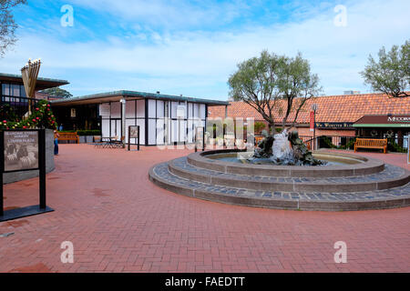 SAN FRANCISCO, CA - 12. Dezember 2015: Ghirardelli Square in San Francisco. Stockfoto