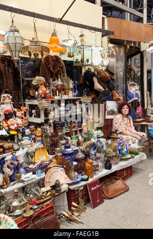 Markthalle im Barrio San Telmo, Buenos Aires, Argentinien, Südamerika Stockfoto