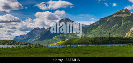 Kultige Prince Of Wales Hotel Waterton Nationalpark Alberta Kanada Stockfoto