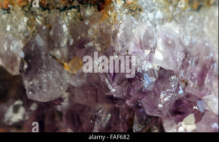 Amethyst Kristall Stockfoto