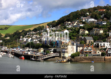 Kingswear an der Mündung des Flusses Dart, Devon. Stockfoto