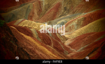 ZhangYe Stadt der Provinz Gansu Stockfoto