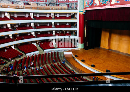 Chongqing, China - Innenansicht der Chongqing Menschen große Halle. Stockfoto