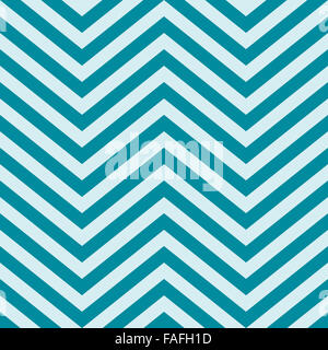 Türkis Blau V Form Chevron Hintergrund Stockfoto
