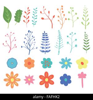 Natürliches Design Vektorelemente handgezeichneten auf Lager Stock Vektor