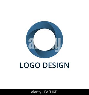 Vektor-Illustration von Kreis-logo Stock Vektor