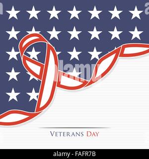 Veterans Day abstrakten Hintergrund für Ihr design Stock Vektor