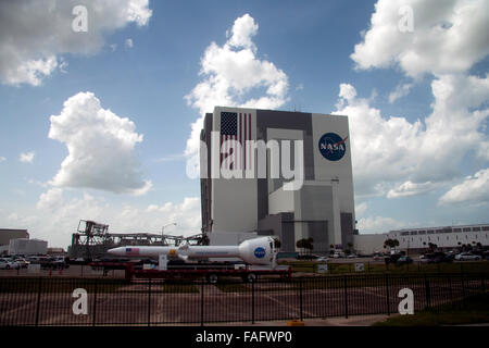 NASA Kennedy Space Center. Vehicle Assembly Building Stockfoto
