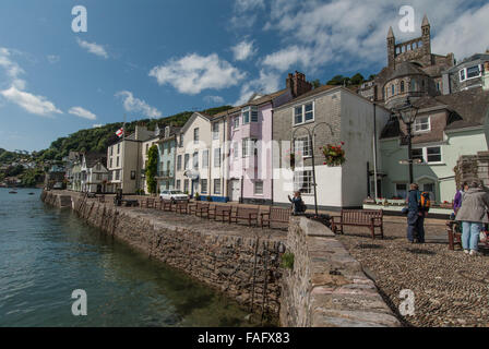 Bayard Cove, Dartmouth, Devon. England, UK. Stockfoto