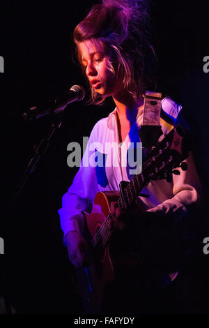 Mailand Italien. 23. März 2012. Der belgische Singer-Songwriter Sanne Putseys bekannter auf der Bühne als Selah Sue live auf St führt. Stockfoto