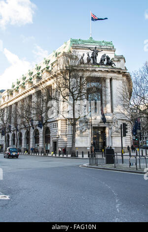 Die Außenseite des Australien Haus, die australische hohe Kommission auf der Faser in Aldwych, London, UK Stockfoto