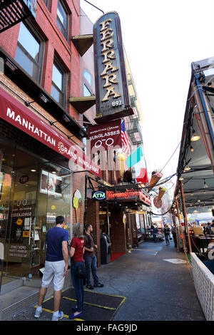 Ferrara Pastry Shop wenig Italien Manhattan New York City Stockfoto