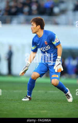 Ajinomoto Stadion, Tokio, Japan. 29. Dezember 2015. Shusaku Nishikawa (rot), 29. Dezember 2015 - Fußball: Des 95. Kaisers Cup alle Japan Fußball Meisterschaft Halbfinalspiel zwischen Urawa Red Diamonds 1-0 Kashiwa Reysol Ajinomoto Stadion, Tokio, Japan. © AFLO/Alamy Live-Nachrichten Stockfoto