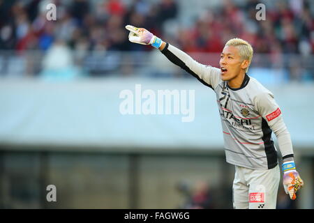 Ajinomoto Stadion, Tokio, Japan. 29. Dezember 2015. Takanori Sugeno (Reysol), 29. Dezember 2015 - Fußball: Des 95. Kaisers Cup alle Japan Fußball Meisterschaft Halbfinalspiel zwischen Urawa Red Diamonds 1-0 Kashiwa Reysol Ajinomoto Stadion, Tokio, Japan. © AFLO/Alamy Live-Nachrichten Stockfoto