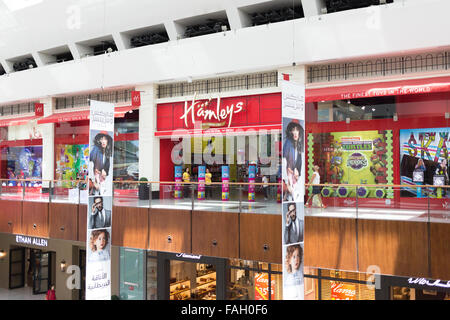 Hamleys Spielwarenladen in der Dubai Mall Stockfoto