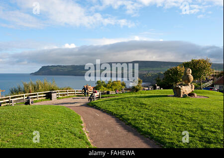 Upper Bay Gegend, Robin Hoods Bay, North Yorkshire, UK Stockfoto