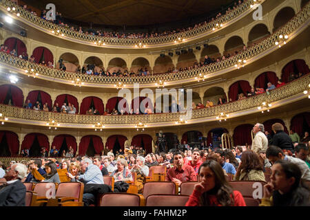 Großen Theater Falla.Cádiz, Andalusien, Spanien Stockfoto