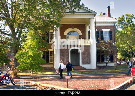 Gold-Museum im historischen Dahlonega Georgia, USA. Stockfoto