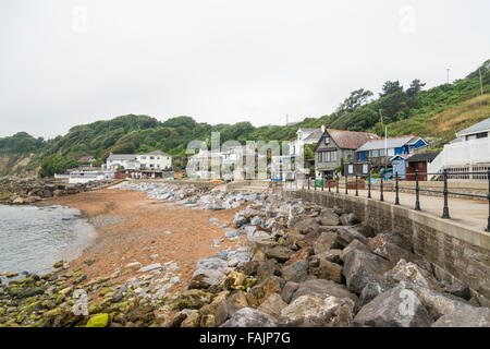 Steephill Cove ein kleines Fischerdorf auf der Isle Of Wight-UK Stockfoto