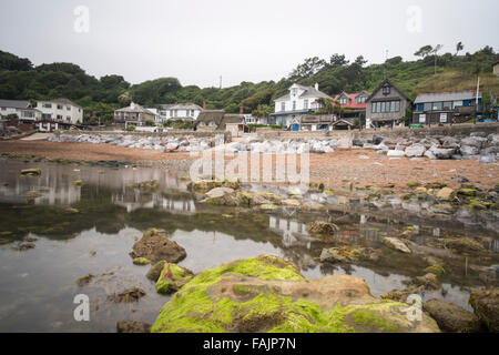 Steephill Cove ein kleines Fischerdorf auf der Isle Of Wight-UK Stockfoto