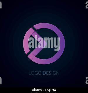 Vektor-Illustration abstrakt Business logo Stock Vektor