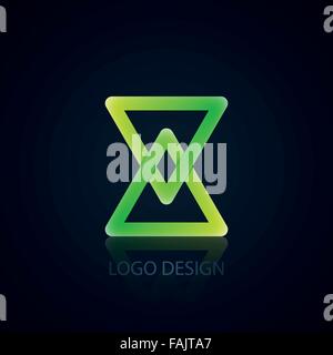 Vektor-Illustration abstrakt Business logo Stock Vektor