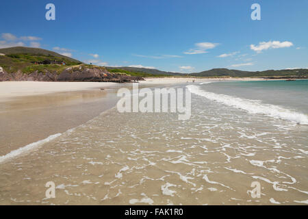 Derrynane Bay in der Nähe von Caherdaniel am Ring of Kerry, County Kerry, Irland Stockfoto