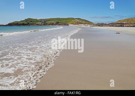 Derrynane Bay in der Nähe von Caherdaniel am Ring of Kerry, County Kerry, Irland Stockfoto