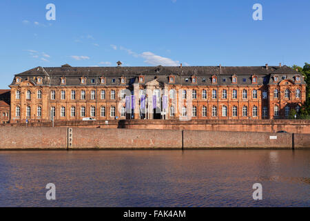 Mettlach Abbey, ehemalige Benediktinerabtei, Sitz der Villeroy & Boch, Mettlach, Saarland, Germany Stockfoto