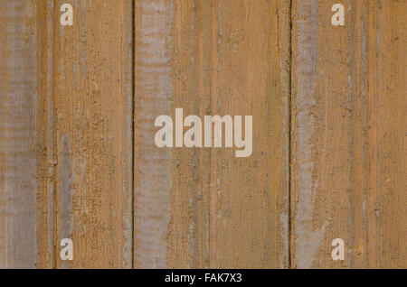 alten verwitterten bemalten Holzwand Stockfoto