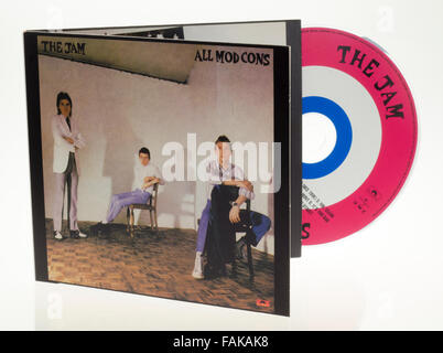 The Jam, All Mod Cons, Drittes Album, Veröffentlicht Im November 1978 Stockfoto