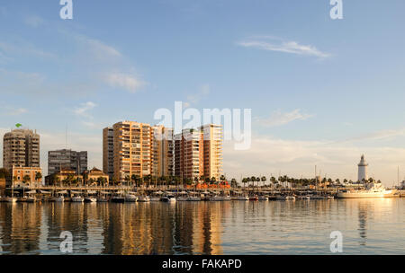 Muelle Uno, Malaga, Spanien Stockfoto