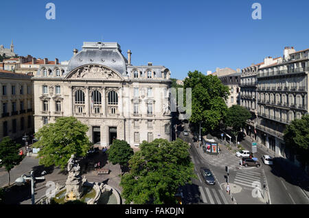 Barocke Hôtel De La Caisse d ' Epargne (1904) oder Sparkasse Ort Estrangin Pastré Square & Cours Pierre Puget Marseille Frankreich Stockfoto