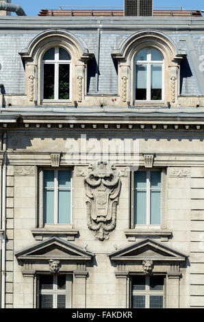 Barocke Fassade des Hôtel De La Caisse d ' Epargne (1904) auf Platz Estrangin Pastré Marseille oder Marseille Frankreich Stockfoto