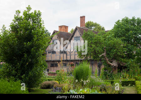 Hallen Croft, Stratford-upon-Avon, Shakespeares Tochter zu Hause und Ehemann Dr. Hall. Stockfoto