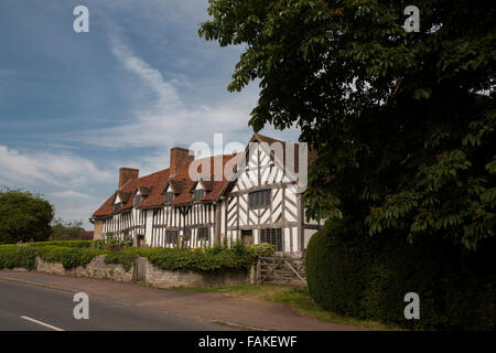 Mary Ardens bei Palmers FArm, Stratford-upon-Avon, England Haus von Shakespeares Mutter Mary Arden House. Stockfoto