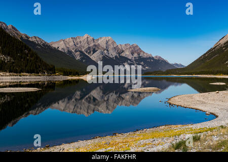 Scenic Spray Seen im Sommer, Kananaskis Country Alberta Kanada Stockfoto