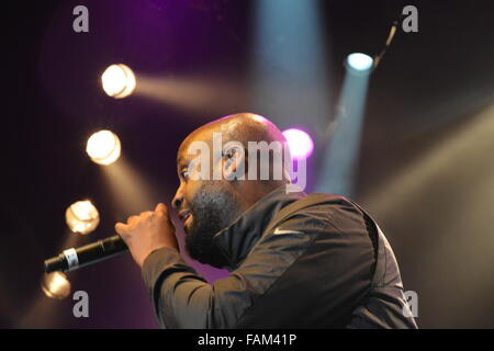 Vincent Mason, Del La Soul, Open Air Stage, WOMAD 2015, Wiltshire, England Stockfoto