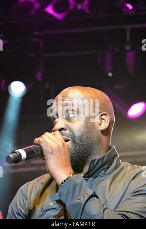 Vincent Mason, Del La Soul, Open Air Stage, WOMAD 2015, Wiltshire, England Stockfoto