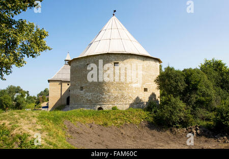 die Festung alt Ladoga in der Stadt alt Ladoga in Russland. Stockfoto