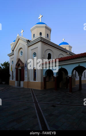 Die griechisch-orthodoxe Kirche Christi, (Agia Paraskevi), Kos-Stadt, Insel Kos, Dodekanes-Gruppe von Inseln Süd Ägäis Griechenland Stockfoto