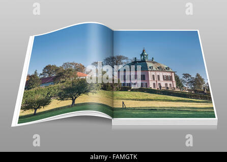 Fasan-Schlösschen befindet sich in der Gemeinde Moritzburg nahe Dresden, Sachsen, Deutschland, Europa Stockfoto