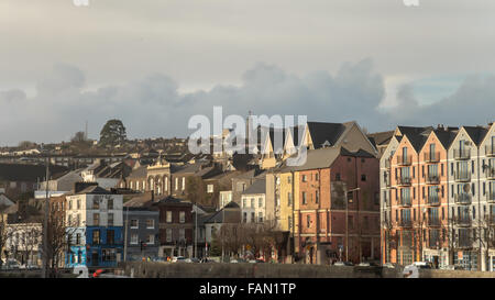 Blick auf Hollyhill, Cork City, Irland Stockfoto