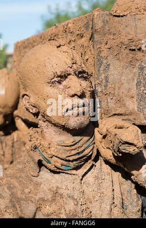 Ashura Prozessionen. Bidjar. Iran. Stockfoto