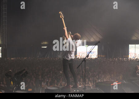 30. August 2015 - Circa Wellen führen Sie auf der Bühne am Tag 3 der Leeds Festival 2015 © Myles Wright/ZUMA Draht/Alamy Live News Stockfoto