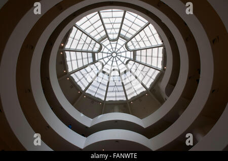 Die Solomon R. Guggenheim Museum, New York, USA Stockfoto