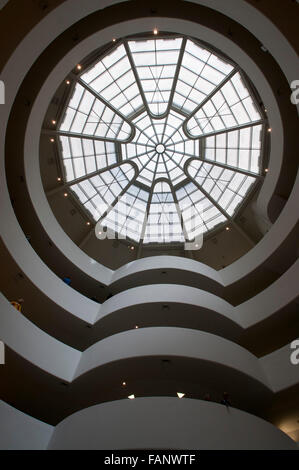 Die Solomon R. Guggenheim Museum, New York, USA Stockfoto