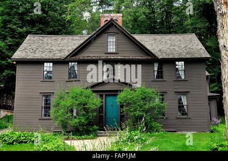 Concord, Massachusetts: Orchard House, Heimat von Louisa May Alcott von 1858 bis 1877 und "Little Women" schrieb Stockfoto